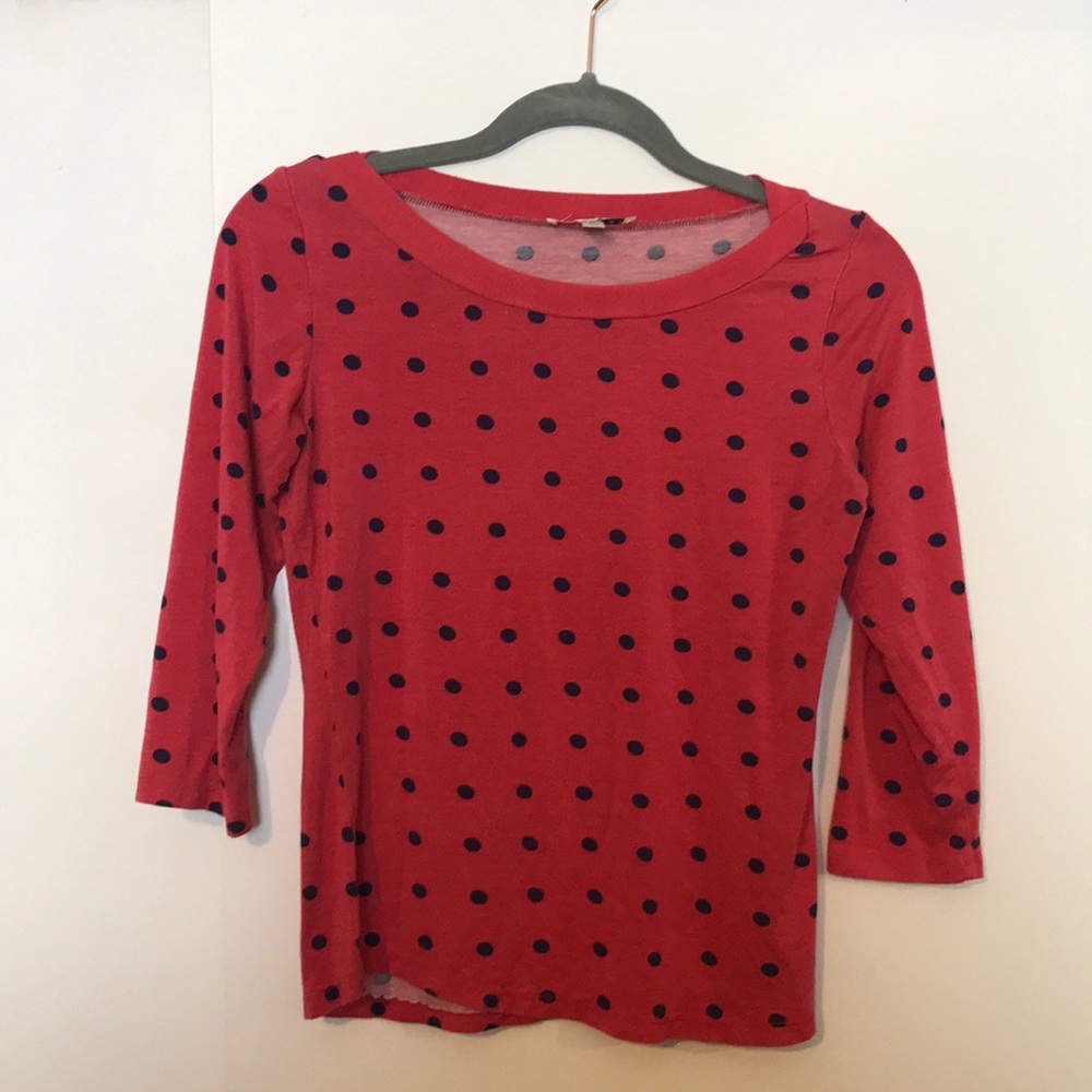 Kenaf Polka Dot Top